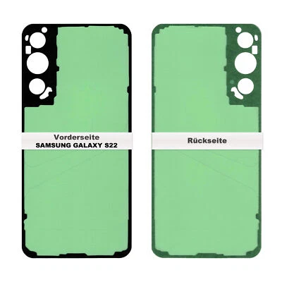 Samsung Galaxy S22 Akkudeckel Klebefolie Kleber Backcover Rahmen Batterie - Bild 1 von 4