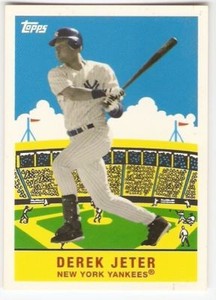 2007 TOPPS FLASHBACK FRIDAYS FF2 DEREK JETER NEW YORK YANKEES HOF MVP  FREE SHIP