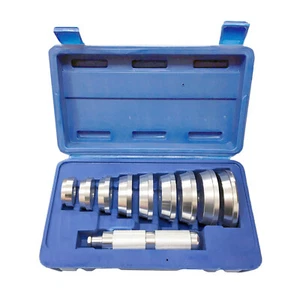 10-teiliges Lager Renn- & Dichtungstreiber-Set Universal Aluminium Radnabe Bush Werkzeug Kit - Bild 1 von 11