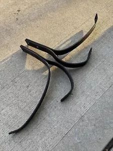 1940 Chevy FRONT BUMPER BRACKETS Original Special Deluxe Coupe Pair - Bild 1 von 12