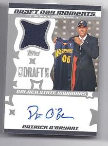 2006-2007 Topps Big Game Patrick O'Bryant Draft Day Moments Auto/Jsy RC #009/199 - Picture 1 of 2