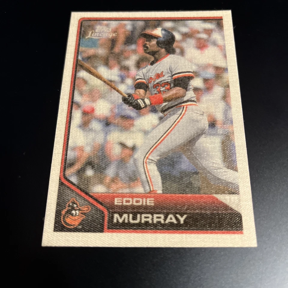 2011 Topps Lineage Baseball Eddie Murray CLOTH STICKER #TCS26 (CL1) - Image 1 of 4