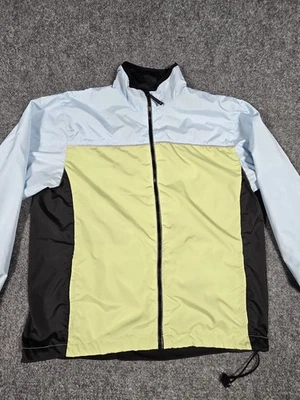 Chaqueta cortavientos ProSpirit para hombre mediana cremallera completa ligera atlética al aire libre Foto 1 de 4