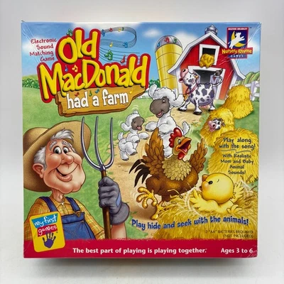 Old MacDonald Had A Farm Game COMPLETE WORKS Milton Bradley 2002 Animals - Image 1 of 4