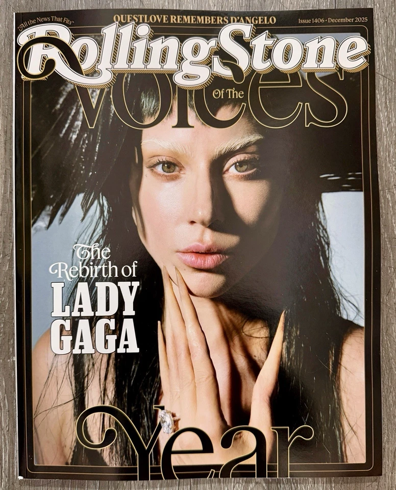 ROLLING STONE MAGAZINE - USA - DECEMBER 2025 - LADY GAGA - BRAND NEW - Image 1 of 1