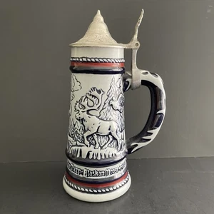 Avon Wild Country Lidded Stein Made in Brazil 1976 - Picture 1 of 13