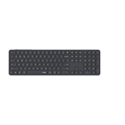 Rapoo E9810M kabellose Ultraflache Multi-Mode Bluetooth Funk Tastatur GR QWERTZ  - Bild 1 von 4