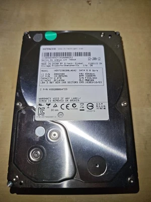 Festplatte Hitachi HDS723020BLA642 - 2TB - 2000GB SATA HDD - Bild 1 von 2