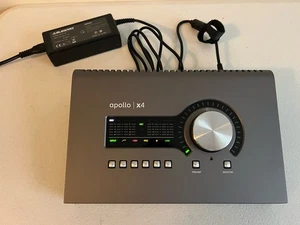 Universal Audio Apollo x4 UAD 2 Quad Core w/ Power Cord - No Box - TESTED - Picture 1 of 5