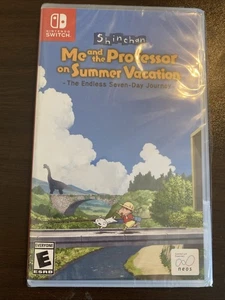 Shin Chan Me and The Professor On Summer Vacation Nintendo Switch LRG - Picture 1 of 3