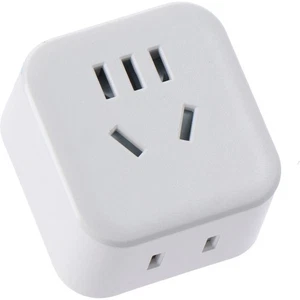 Portable Converter Plug White Converter Socket Charger Plug Motorhome - Picture 1 of 12