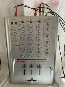 Vestax PCV-180 DJ mixer, sound output confirmed, original power adapter - Picture 1 of 5
