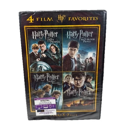 4 Film Favorites: Harry Potter Years 5-7 (4FF) Part 2 4DVDs Half Blood Prince - image 1 of 4