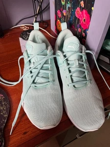 Damen Puma Flyer-195517-02--Gr. 11--Eierschalenblau-sehr guter Zustand - Bild 1 von 6