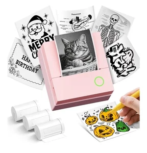 Sticker Printer, PM290C Portable Mini Printer, - Picture 1 of 11