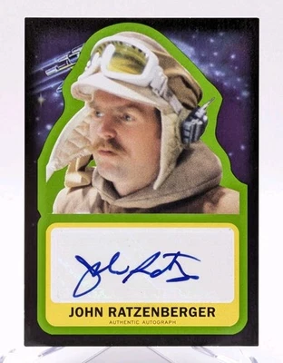 TOPPS Star Wars JTTFA John Ratzenberger As Bren Derlin Autograph Card  - Image 1 of 3