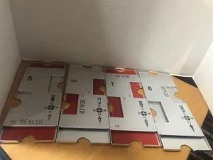 J-R Tavole Ponte Doppio Alluminio Rosso/Argento Ufficiale Vintage 1-8 - Foto 1 di 15
