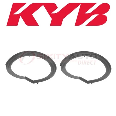 2 pc KYB Front Lower Coil Spring Insulator for 2000-2005 Mitsubishi Eclipse hb Foto 1 de 4
