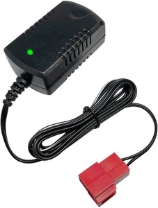 FLHFULIHUA 6V Kinder Aufsitz Auto Ladegerät, 7Volt 800MA Batterieladegerät für rot - Bild 1 von 6