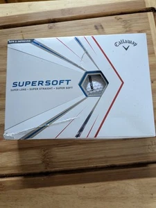 Callaway Supersoft 2021 Golf Balls - White, Pack of 12 - Picture 1 of 3