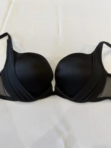 Schwarzer Victoria’s Secret Push-Up Halb BH 32C sehr guter Zustand! - Bild 1 von 7
