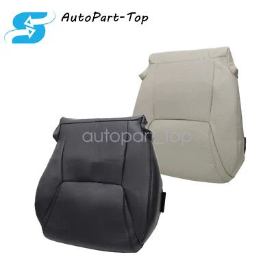 New For 2008-2015 Lexus Lx570 Driver / Passenger Bottom Seat Cover Black / Tan Foto 1 de 4