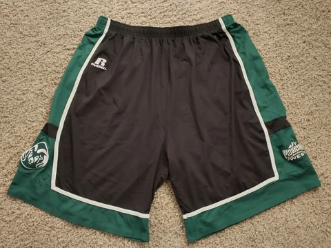 Colorado State Vintage Basketball Shorts CSU Rams Team Issued Size 42 Russell Cover