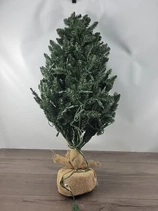 Vickerman 42" Anoka Pine With Burlap Base Christmas Tree | New Open Box - Picture 1 of 3