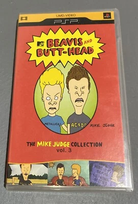 MTV Beavis and Butt-Head Mike Judge Collection Vol. 3 PSP (2007 UMD) - Image 1 of 3