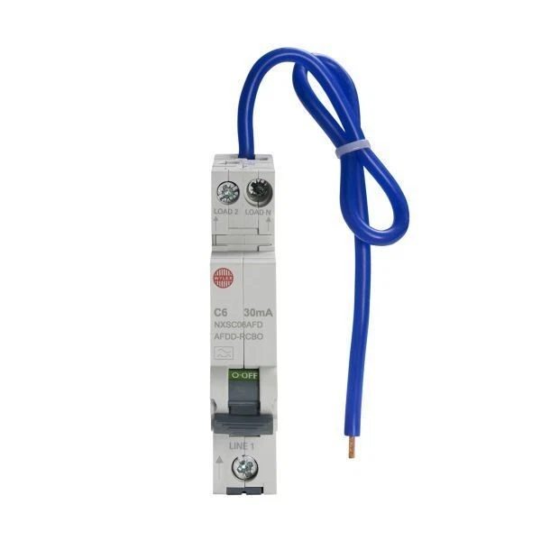 Wylex Electrical NXSC00AFD 1+N Miniature AFDD-RCBO 30mA Type A C6 C10 C16 C20 - Image 1 of 1