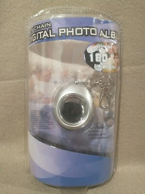 Image Digital Photo Album with Keychain USB 2.0 Rechargeable NEWIB Vintage - Image 1 of 2