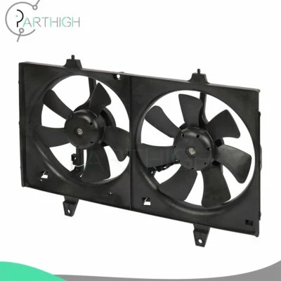 Radiator Condenser Cooling Fan Assembly Electric For 1996 1997-1999 Infiniti I30 - Image 1 of 4