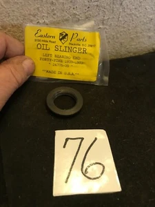harley antique flathead 45 wl wla servi-car left bearing end oil slinger - Picture 1 of 3