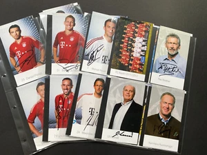 BAYERN MÜNCHEN 2011/12 signed original30 Autogrammkarten 9x15,5 + 1 Zugabe (181) - Picture 1 of 9