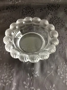 Lalique Modell Pornic große Schale 20cm aus Kristall Top Zustand - Bild 1 von 11