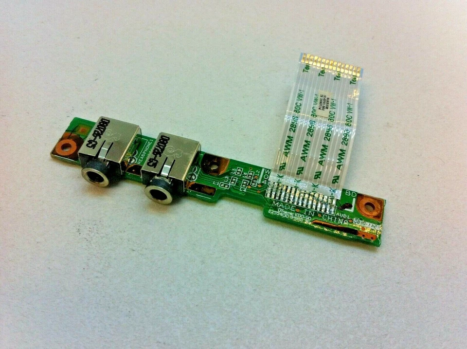 Placa de puerto de E/S de audio Compaq Presario serie CQ50 con cable - OEM - 554H502001G 167 Foto 1 de 2