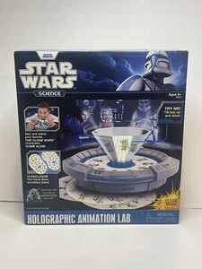 RARE Uncle Milton HOLOGRAPHIC Star Wars Animation Labs 2010 Sealed - Picture 1 of 23