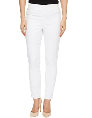 Pantalones al tobillo Tribal L2320 Flatten It blancos con estampado geográfico talla 2 Foto 1 de 2