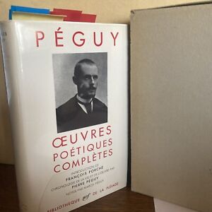 PÉGUY, Charles. Oeuvres poétiques complètes. Pléiade Paris 1962.