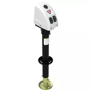 Bulldog Motorised Powered Caravan Trailer Jack Electric Stand Park Leg 1500kg - Picture 1 of 9
