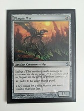 Plague Myr - Mirrodin Besieged [ LP] [ Magic MTG ]