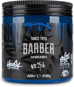 BARBER MARMARA Hair Styling Gel 500 ml – No.34 Men's Hair Gel – Strong Hold - Picture 1 of 7
