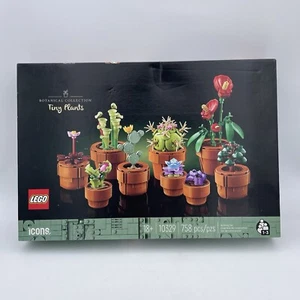 Lego Icons Botanical Collection Tiny Plants 10329 Ages 18+ 758 Pieces New Sealed - Picture 1 of 2
