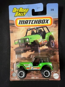 2024 Matchbox Off Road Series 2/6 JEEP 4X4 Green set New - Picture 1 of 2
