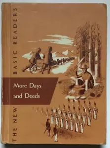 MORE DAYS AND DEEDS 5.2 Hardcover 1955 The New Basic Readers Nice Condition - Foto 1 di 3