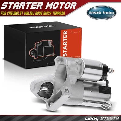 Motor De Arranque Para Chevrolet Malibu 2006 3.5L Buick Terraza 2006 1.2KW 12V CW 9T Foto 1 de 4