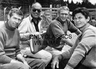 STEVE MCQUEEN JAMES COBURN CHARLES BRONSON JOHN STURGES "THE GREAT ESCAPE" PHOTO