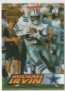 1994 Collector's Edge #42 Michael Irvin GOLD Dallas Cowboys 1st Day 0576