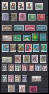 Bund BRD die kompletten Jahrgänge 1970 bis 1974 Mi 612-825 sauber postfrisch ** - Bild 1 von 5