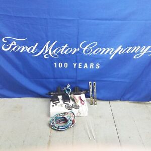 1964 - 1966 Ford Mustang entry central power door lock kit remote keyless 